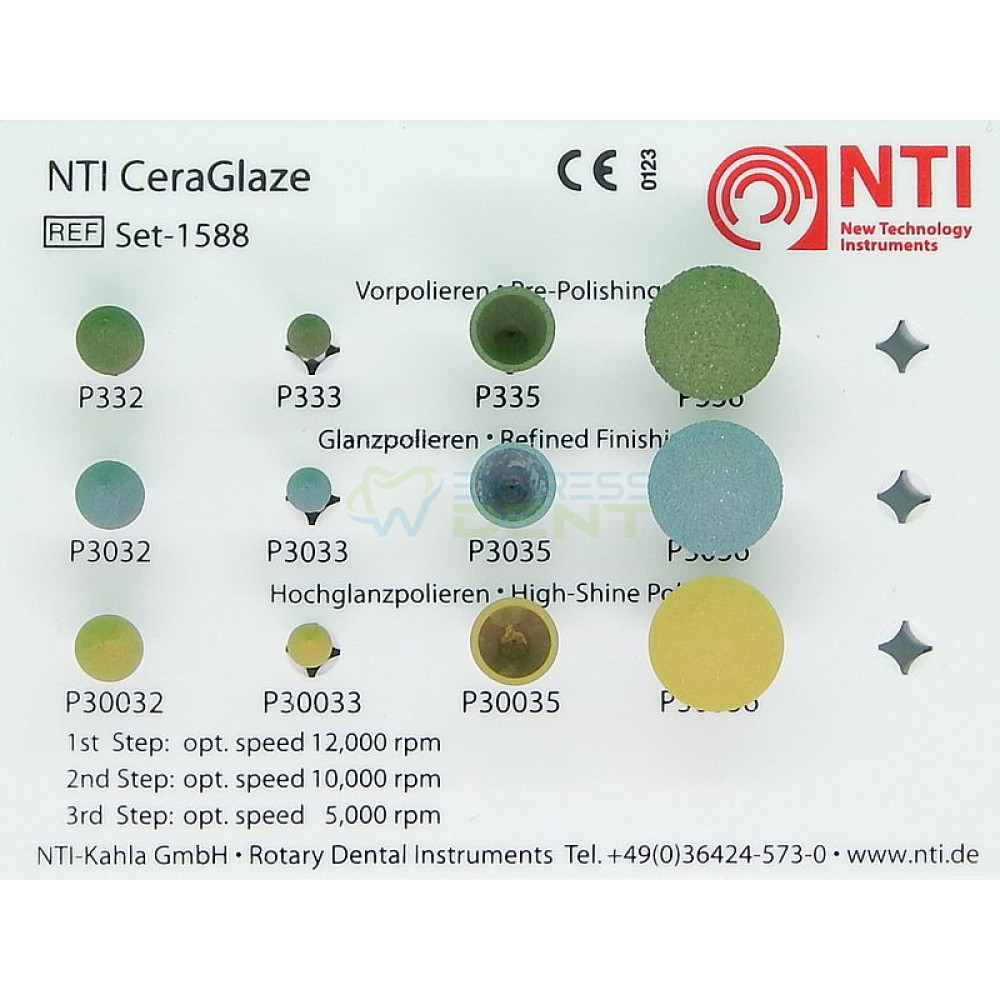 Полір CeraGlaze алмазовмісний для кераміки, NTI, в ас., 1шт.