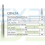 Фреза Dent-Komet хірургічна CB162A.104.016 Lindeman на прямий, 1шт.