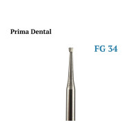 Бор Prima-Dental FG 34, ТВС, турб. нак., 1шт.