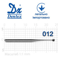 Бор Dentex алмазный на турбинный наконечник 103L диаметр 012 1шт