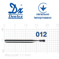Бор Dentex алмазный на турбинный наконечник 113 диаметр 012 1шт
