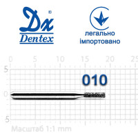 Бор Dentex алмазный на турбинный наконечник 203 диаметр 010 1шт