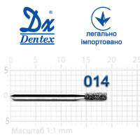 Бор Dentex алмазний на турбінний наконечник 205 діаметр 014 1шт -