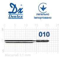 Бор Dentex алмазный на турбинный наконечник 217 диаметр 010 1шт