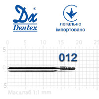 Бор Dentex алмазный на турбинный наконечник 245 диаметр 012 1шт