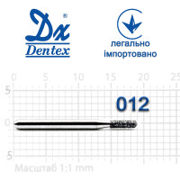Бор Dentex алмазный на турбинный наконечник 273 диаметр 012 1шт