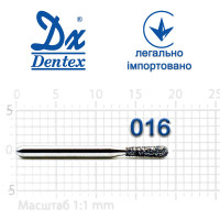 Бор Dentex алмазный на турбинный наконечник 366 диаметр 016 1шт -