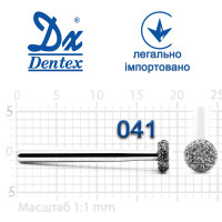 Бор Dentex алмазний на турбінний наконечник 436 діаметр 041 1шт