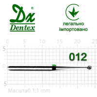 Бор Dentex алмазний на турбінний наконечник C103L діаметр 012 1шт