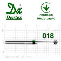 Бор Dentex алмазний на турбінний наконечник C106L діаметр 018 1шт