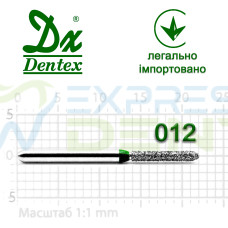 Бор Dentex алмазный на турбинный наконечник C316 диаметр 012 1шт
