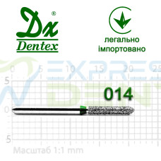 Бор Dentex алмазный на турбинный наконечник C317 диаметр 014 1шт