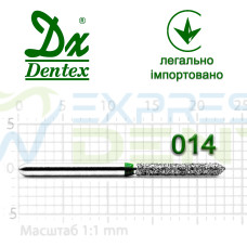 Бор Dentex алмазный на турбинный наконечник C318 диаметр 014 1шт