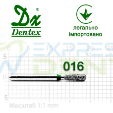 Бор Dentex алмазный на турбинный наконечник C366 диаметр 016 1шт