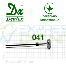 Бор Dentex алмазный на турбинный наконечник C436 диаметр 041 1шт