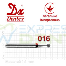 Бор Dentex алмазный на турбинный наконечник F105 диаметр 016 1шт