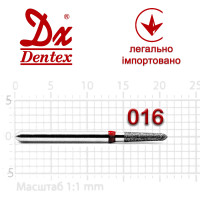 Бор Dentex алмазный на турбинный наконечник F222 диаметр 016 1шт