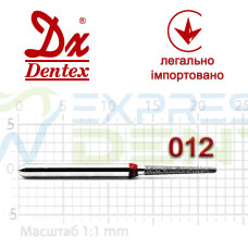 Бор Dentex алмазный на турбинный наконечник F320 диаметр 012 1шт