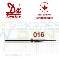 Бор Dentex алмазный на турбинный наконечник F337 диаметр 016 1шт