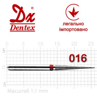 Бор Dentex алмазний на турбінний наконечник F337L діаметр 0161шт