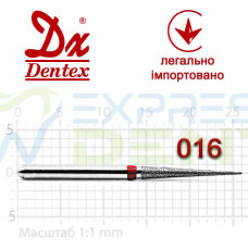 Бор Dentex алмазный на турбинный наконечник F337L диаметр 0161шт