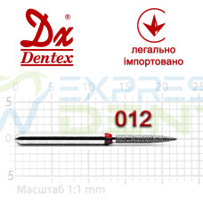 Бор Dentex алмазный на турбинный наконечник F341 диаметр 012 1шт