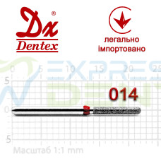 Бор Dentex алмазный на турбинный наконечник F351 диаметр 014 1шт