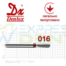 Бор Dentex алмазный на турбинный наконечник F366 диаметр 016 1шт