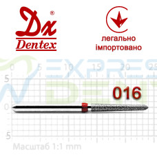 Бор Dentex алмазный на турбинный наконечник F373 диаметр 016 1шт