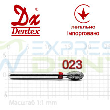Бор Dentex алмазный на турбинный наконечник F416 диаметр 023 1шт