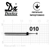 Бор Dentex алмазний на турбінний наконечник SC102 діаметр 010 1шт
