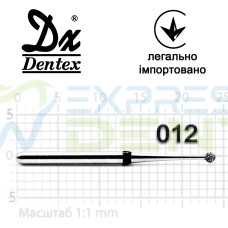 Бор Dentex алмазный на турбинный наконечник SC103L диаметр 012 1шт