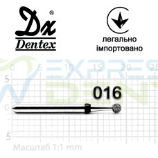 Бор Dentex алмазный на турбинный наконечник SC105 диаметр 016 1шт