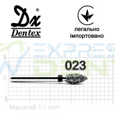 Бор Dentex алмазный на турбинный наконечник SC300 диаметр 023 1шт