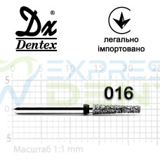 Бор Dentex алмазный на турбинный наконечник SC307 диаметр 016 1шт