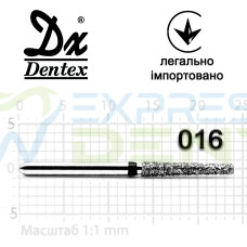 Бор Dentex алмазный на турбинный наконечник SC312 диаметр 016 1шт