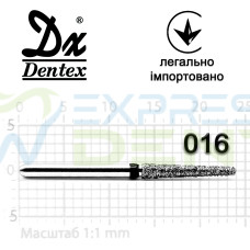 Бор Dentex алмазный на турбинный наконечник SC325 диаметр 016 1шт