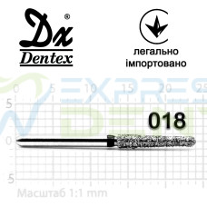 Бор Dentex алмазный на турбинный наконечник SC326 диаметр 018 1шт