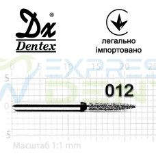 Бор Dentex алмазный на турбинный наконечник SC341 диаметр 012 1шт