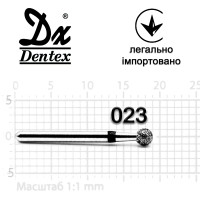 Бор Dentex алмазний на турбінний наконечник SC361 діаметр 023 1шт