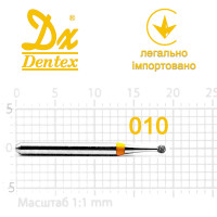 Бор Dentex алмазний на турбінний наконечник XF102 діаметр 010 1шт