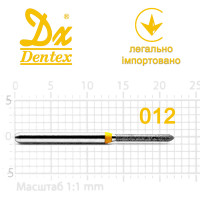 Бор Dentex алмазный на турбинный наконечник XF316 диаметр 012 1шт