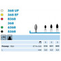 Бор Komet Dental 8368.314.021 турб., 1шт.