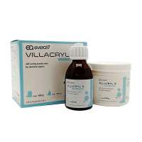 Вілакрил Villacryl S, колір V0, пластмаса, що самотвердіє, для ремонту протезів, 100г+50мл