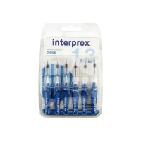 Вітіс, міжзубна щітка-йоржик, Interprox conical 1.3, 6шт - ЗМІНИВСЯ НА НОВИЙ РОЗМІР  1.7мм
