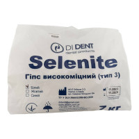 Гіпс Селеніт Selenite, 3-го класу, білий, 7кг