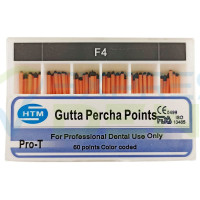 Гутаперчевий штифт HTM, Pro-T, F4, 60шт. - АКЦІЯ - 150грн. (протермінований)