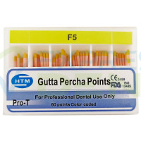 Гутаперчевий штифт HTM, Pro-T, F5, 60шт. - АКЦІЯ - 150грн. (протермінований)
