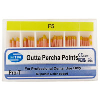 Гутаперчевий штифт HTM, Pro-T, F5, 60шт. - АКЦІЯ - 150грн. (протермінований)