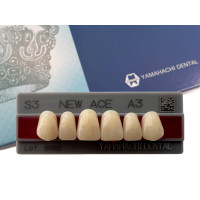 Зубы Yamahachi, фронтальная группа, A3, S3 верх, 6шт.